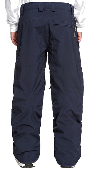 Брюки мужские Quiksilver Travis Rice Stretch Navy Blazer - Фото 4 большая