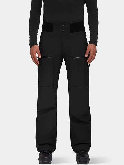 Брюки мужские Mammut Eiger Free Advanced Hs Black - Фото 3 большая