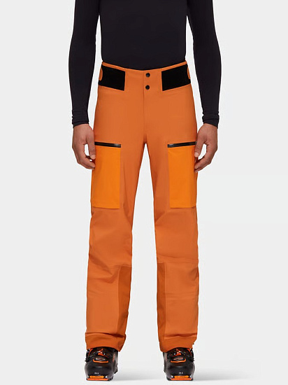 Брюки мужские Mammut Eiger Free Advanced Hs Solar Dust/Arumita - Фото 3 большая