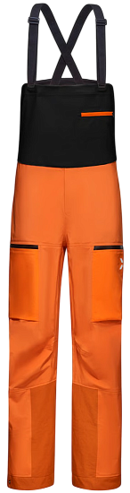 Брюки мужские Mammut Eiger Free Pro Hs Bib Solar Dust/Arumita - Фото 1 большая
