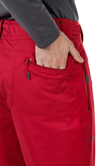 Брюки мужские Scott Ultimate DRX Wine Red - Фото 11 большая