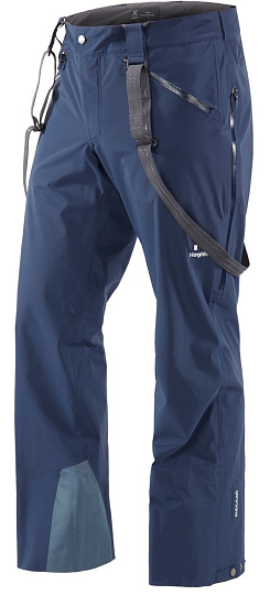 Брюки мужские Haglofs Couloir Tarn Blue - Фото 4 большая
