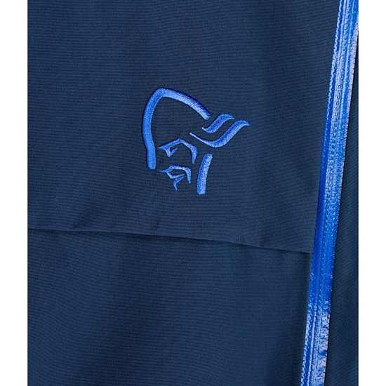 Брюки мужские Norrona Lofoten Gore-Tex Insulated Indigo Night - Фото 6 большая