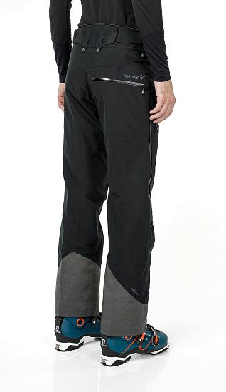 Брюки мужские Norrona Lofoten Gore-Tex Insulated Caviar - Фото 5 большая