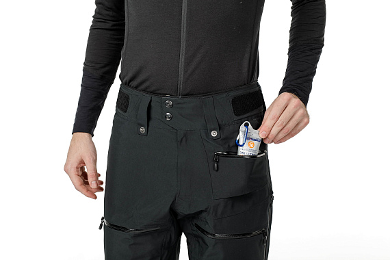 Брюки мужские Norrona Lofoten Gore-Tex Insulated Caviar - Фото 7 большая