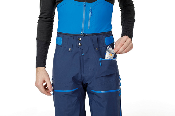 Брюки мужские Norrona Lofoten Gore-Tex Pro Indigo Night - Фото 9 большая