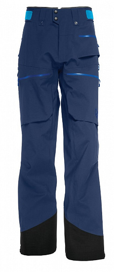 Брюки мужские Norrona Lofoten Gore-Tex Pro Indigo Night - Фото 1 большая