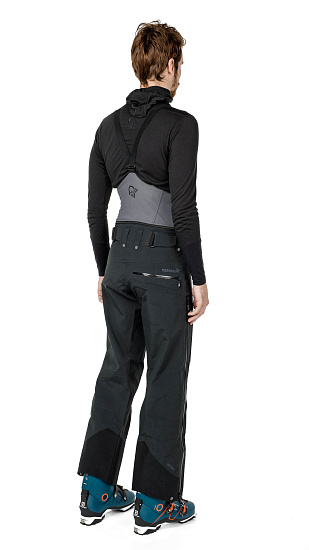 Брюки мужские Norrona Lofoten Gore-Tex Pro Caviar - Фото 5 большая