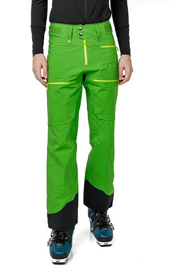 Брюки мужские Norrona Lofoten Gore-Tex Pro Light Clean Green - Фото 2 большая