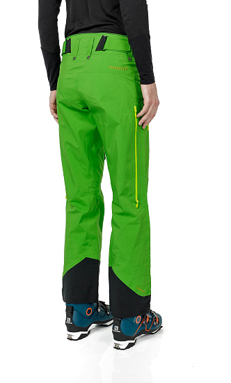 Брюки мужские Norrona Lofoten Gore-Tex Pro Light Clean Green - Фото 5 большая