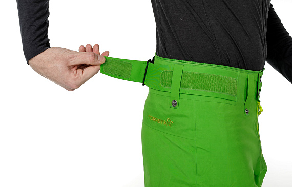 Брюки мужские Norrona Lofoten Gore-Tex Pro Light Clean Green - Фото 6 большая