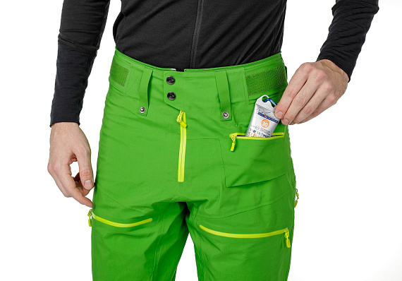 Брюки мужские Norrona Lofoten Gore-Tex Pro Light Clean Green - Фото 7 большая