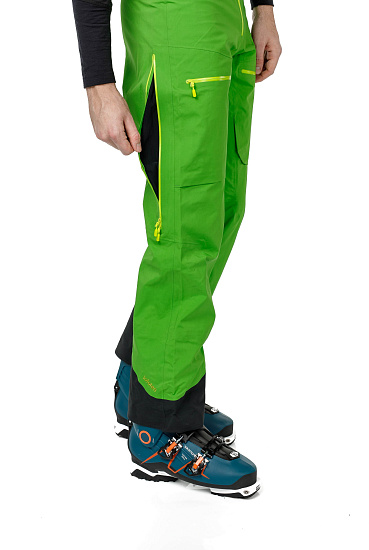 Брюки мужские Norrona Lofoten Gore-Tex Pro Light Clean Green - Фото 8 большая