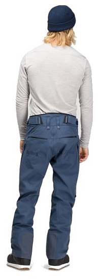 Брюки мужские Norrona Roldal Gore-Tex Indigo Night - Фото 4 большая