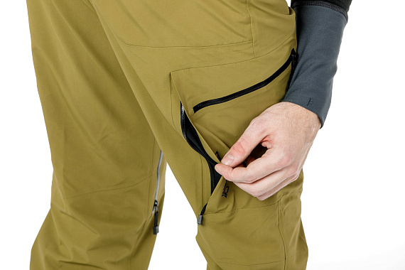 Брюки мужские Norrona Tamok Gore-Tex Olive Drab - Фото 6 большая