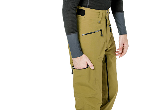 Брюки мужские Norrona Tamok Gore-Tex Olive Drab - Фото 7 большая