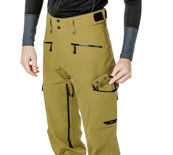 Брюки мужские Norrona Tamok Gore-Tex Olive Drab - Фото 10 большая