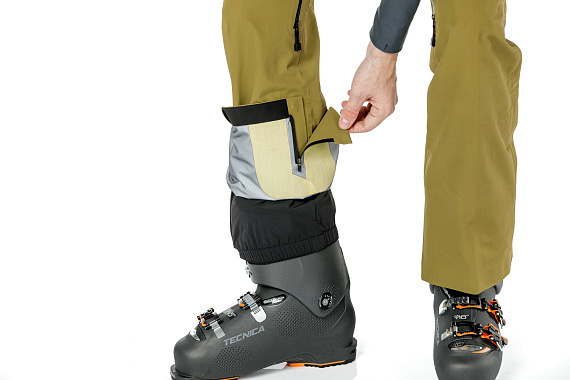 Брюки мужские Norrona Tamok Gore-Tex Olive Drab - Фото 11 большая