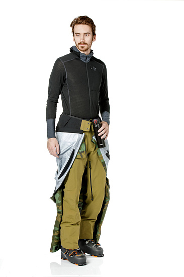 Брюки мужские Norrona Tamok Gore-Tex Olive Drab - Фото 13 большая