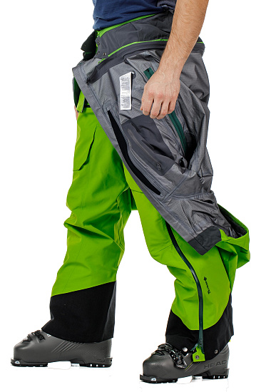 Брюки мужские Norrona Lofoten Gore-Tex Pro Bamboo Green - Фото 11 большая