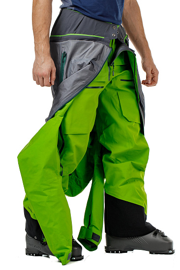 Брюки мужские Norrona Lofoten Gore-Tex Pro Bamboo Green - Фото 12 большая
