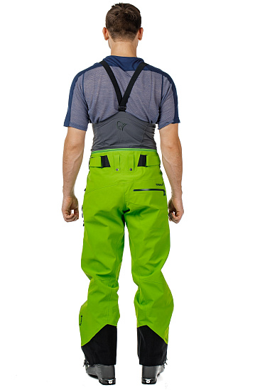 Брюки мужские Norrona Lofoten Gore-Tex Pro Bamboo Green - Фото 17 большая