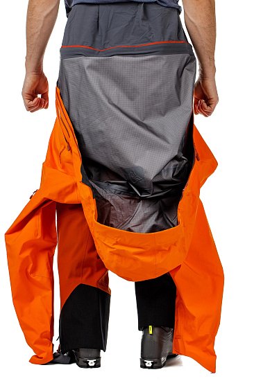 Брюки мужские Norrona Lofoten Gore-Tex Pro Rooibos Tea - Фото 3 большая