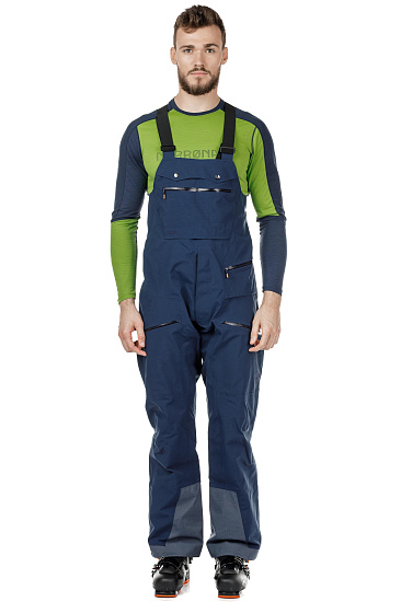 Брюки мужские Norrona Tamok Gore-Tex Pro Indigo Night - Фото 10 большая