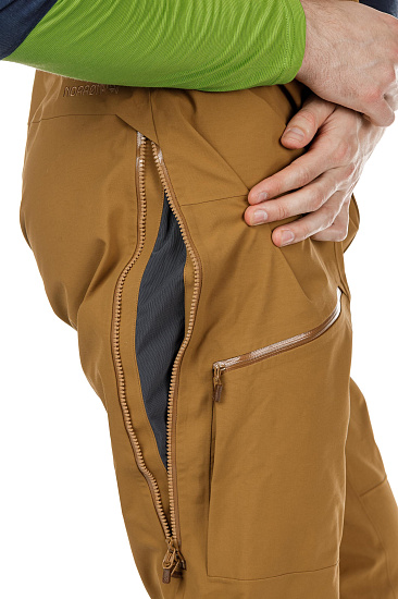 Брюки мужские Norrona Tamok Gore-Tex Pro Camelflage - Фото 15 большая