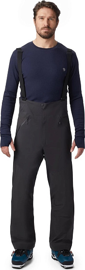 Брюки мужские Mountain Hardwear High Exposure Gore-Tex C-Knit Bib - Фото 2 большая