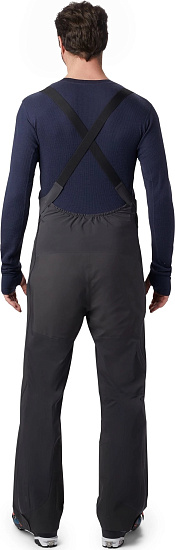 Брюки мужские Mountain Hardwear High Exposure Gore-Tex C-Knit Bib - Фото 3 большая