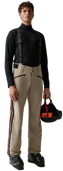 Брюки мужские Bogner Fire+Ice Gable2-T Beige - Фото 4 большая