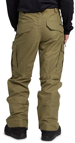 Брюки мужские Burton Cargo Regular Fit Martini Olive - Фото 4 большая