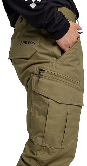 Брюки мужские Burton Cargo Regular Fit Martini Olive - Фото 6 большая