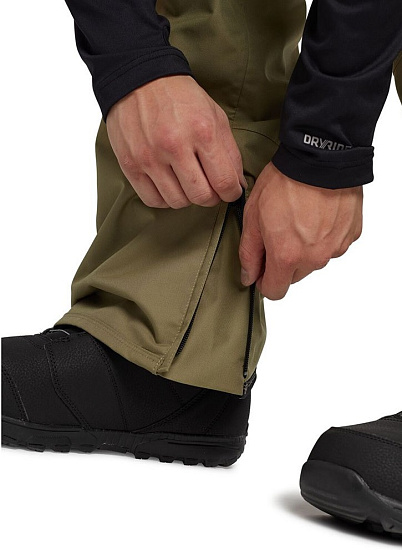 Брюки мужские Burton Cargo Regular Fit Martini Olive - Фото 8 большая