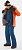 Брюки мужские The North Face Purist Bib Blue Wing Teal - Фото 22 малая