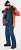Брюки мужские The North Face Purist Bib Blue Wing Teal - Фото 11 малая