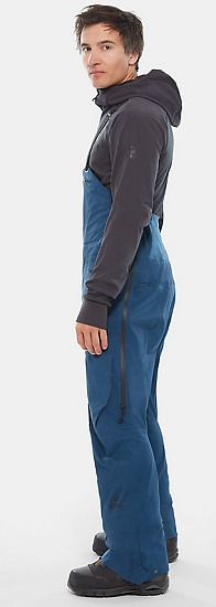 Брюки мужские The North Face Purist Bib Blue Wing Teal - Фото 14 большая