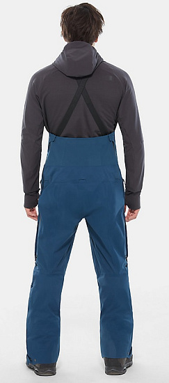 Брюки мужские The North Face Purist Bib Blue Wing Teal - Фото 15 большая