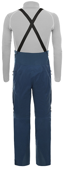 Брюки мужские The North Face Purist Bib Blue Wing Teal - Фото 2 большая