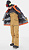 Брюки мужские The North Face Purist Bib British Khaki - Фото 7 малая