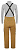 Брюки мужские The North Face Purist Bib British Khaki - Фото 2 малая