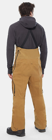 Брюки мужские The North Face Purist Bib British Khaki - Фото 17 большая