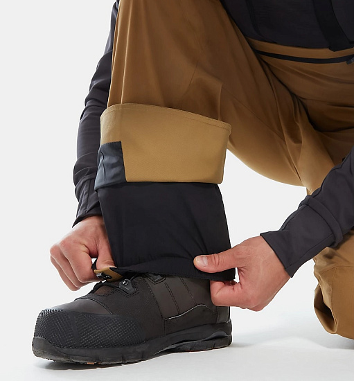Брюки мужские The North Face Purist Bib British Khaki - Фото 26 большая