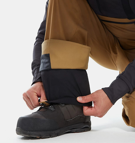 Брюки мужские The North Face Purist Bib British Khaki - Фото 13 большая