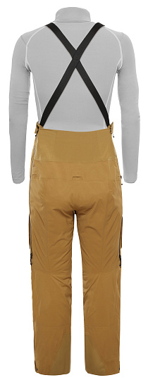 Брюки мужские The North Face Purist Bib British Khaki - Фото 2 большая