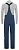 Брюки мужские The North Face Anonym Blue Wing Teal - Фото 2 малая