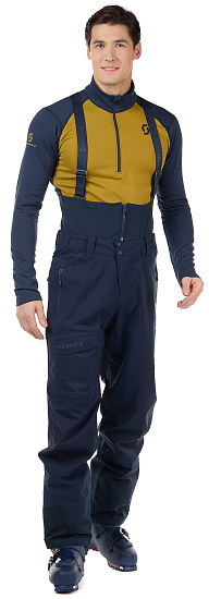 Брюки мужские Scott Vertic 3L Dark Blue - Фото 3 большая