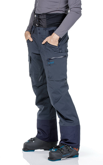 Брюки мужские Bergans Hafslo Ins Dk Navy/Ocean - Фото 5 большая