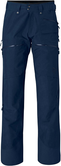 Брюки мужские Norrona Lofoten Gore-Tex Insulated Indigo Night - Фото 1 большая